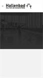 Mobile Screenshot of hallenbad.de